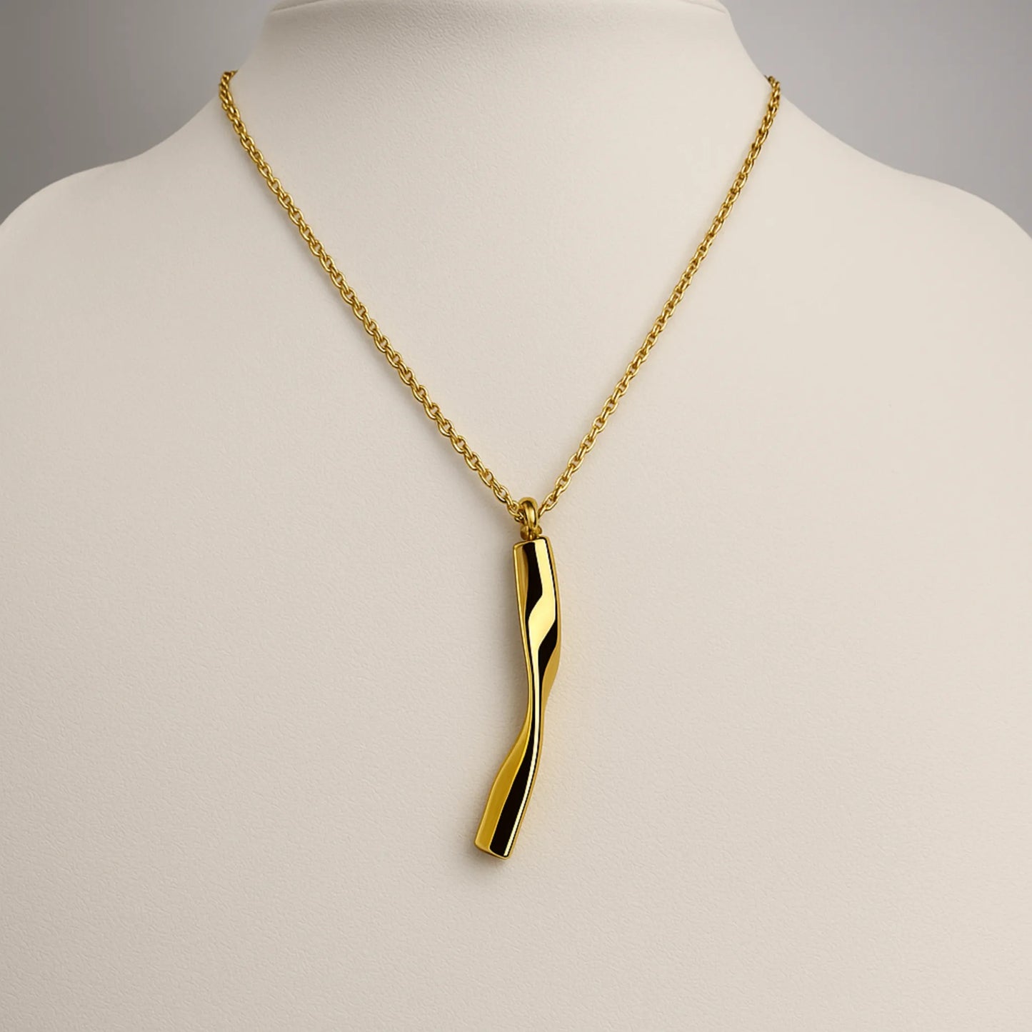 Collar Abstracto Dorado