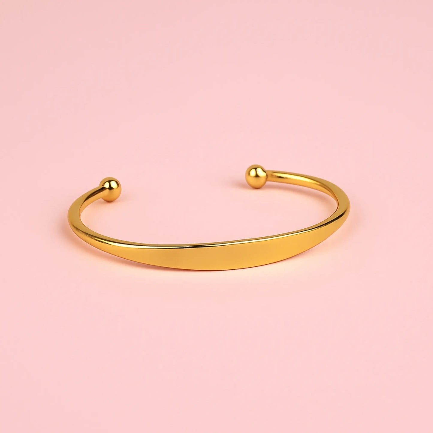 Pulsera Abierta Bola Minimalista