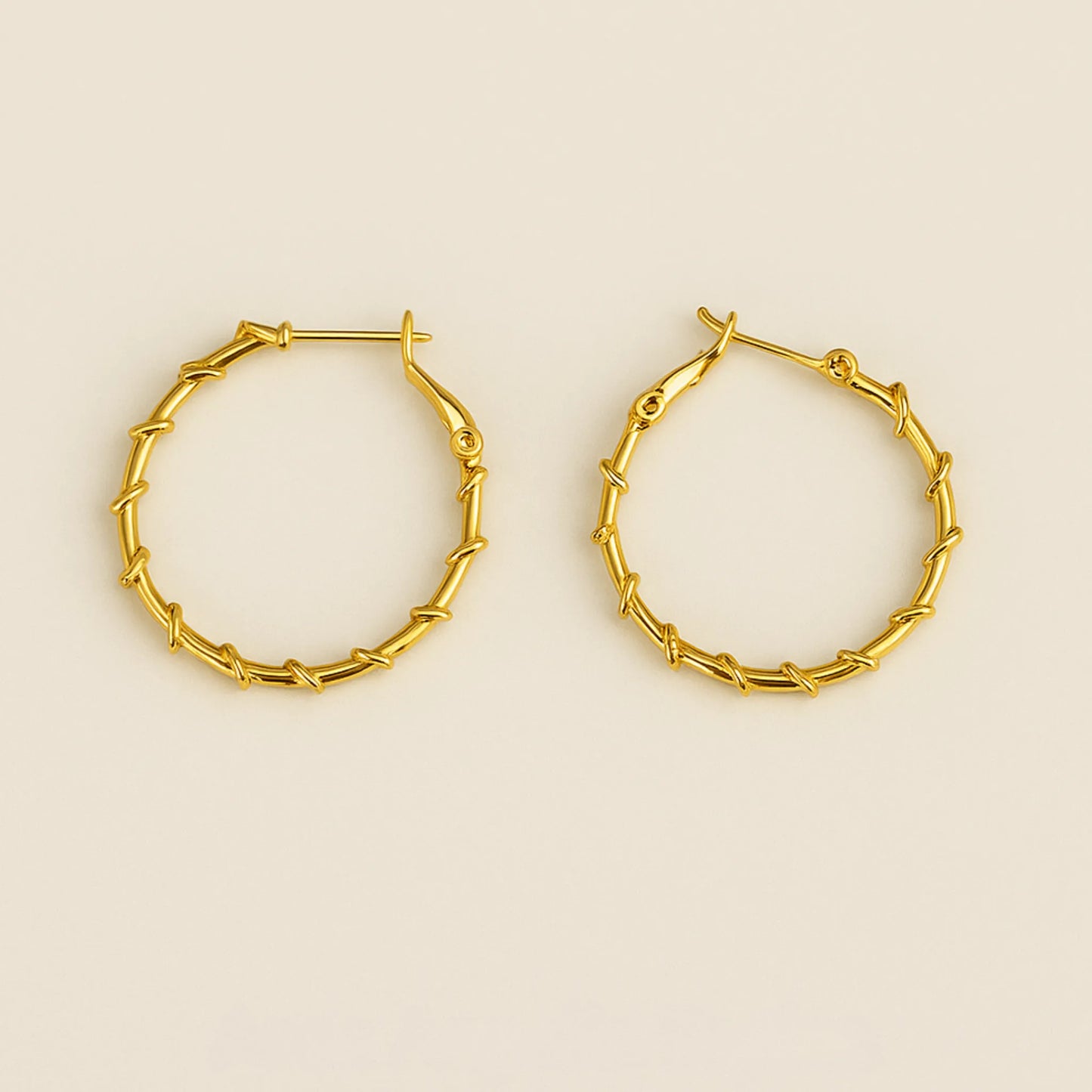 Aros Argolla Estilo Cartier