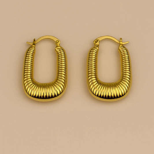 Aros Argolla Rectangular